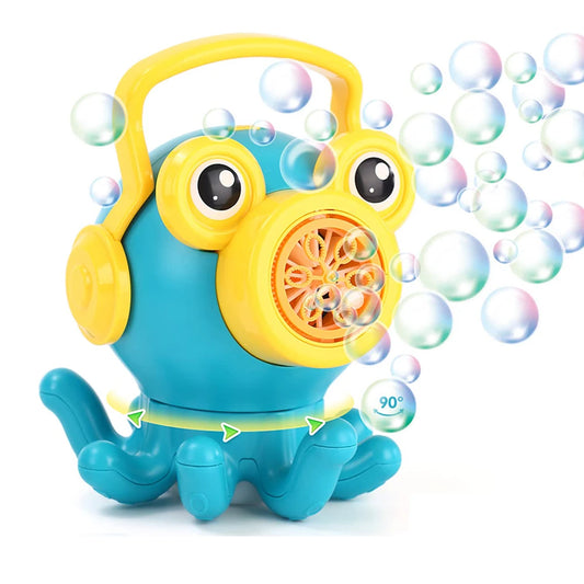 Cartoon Octopus Green Bubble Shakes His Head And Spits Bubbles Blower Summer Outdoor Toys Birthday Party Children's Gifts Toy