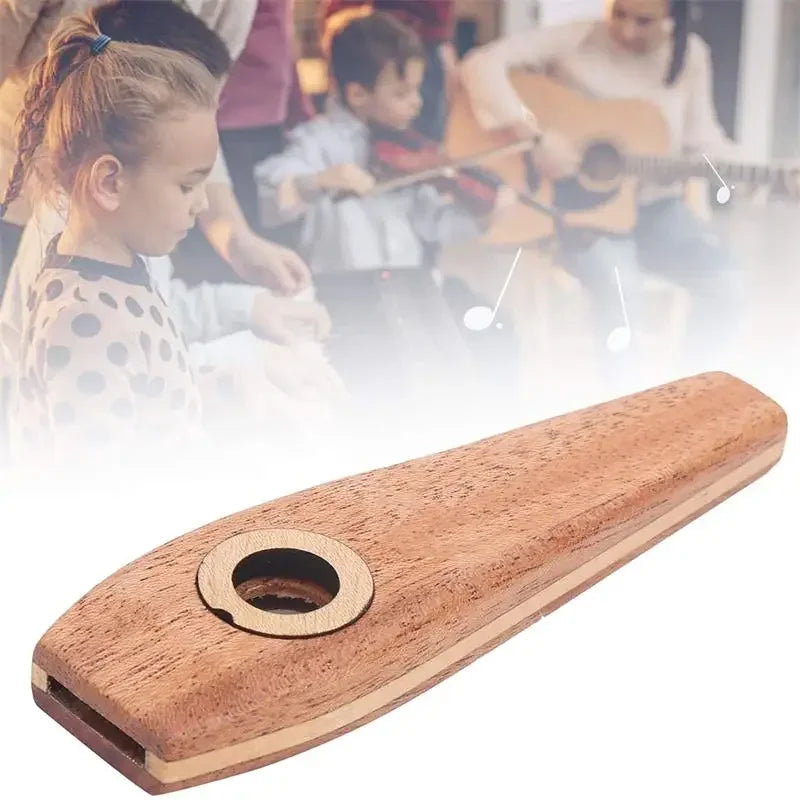 Holz Kazoo Kazoo Holz Flöte Gitarre Ukulele Begleitung Anfänger Zu Spielen Die Flöte Sind Einfach Zu Lernen Die Instrument