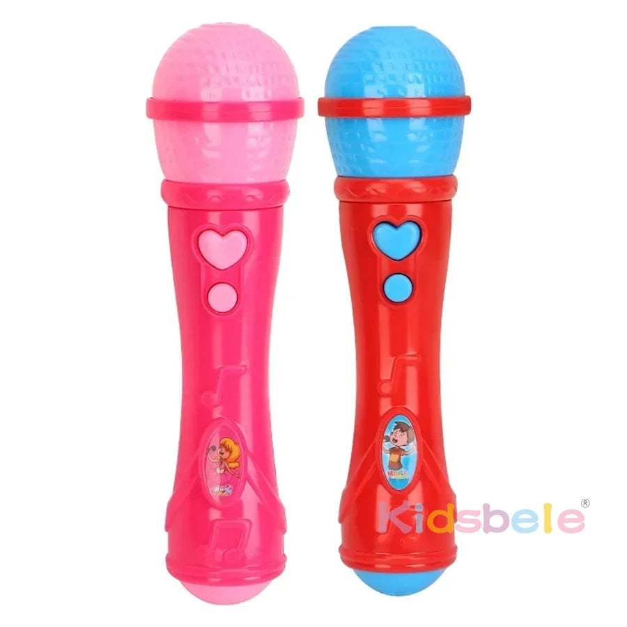 Children's Sound Amplifier Microphone Early Education Enlightenment Singing Music Toy Birthday Gift Kids Party Song