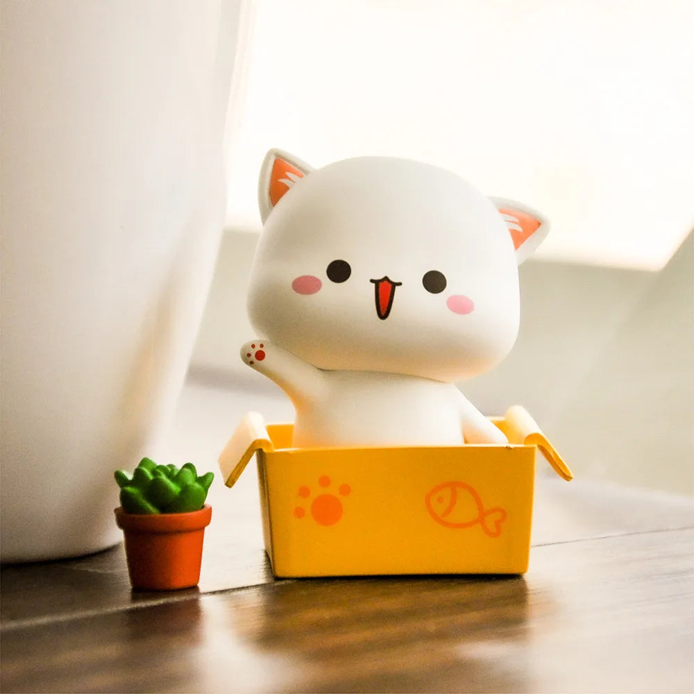 Mitao Cat 2 Season Lucky Cat Cheap Cute Cat Blind Box Toys Surprise Figure Doll Home Deroc