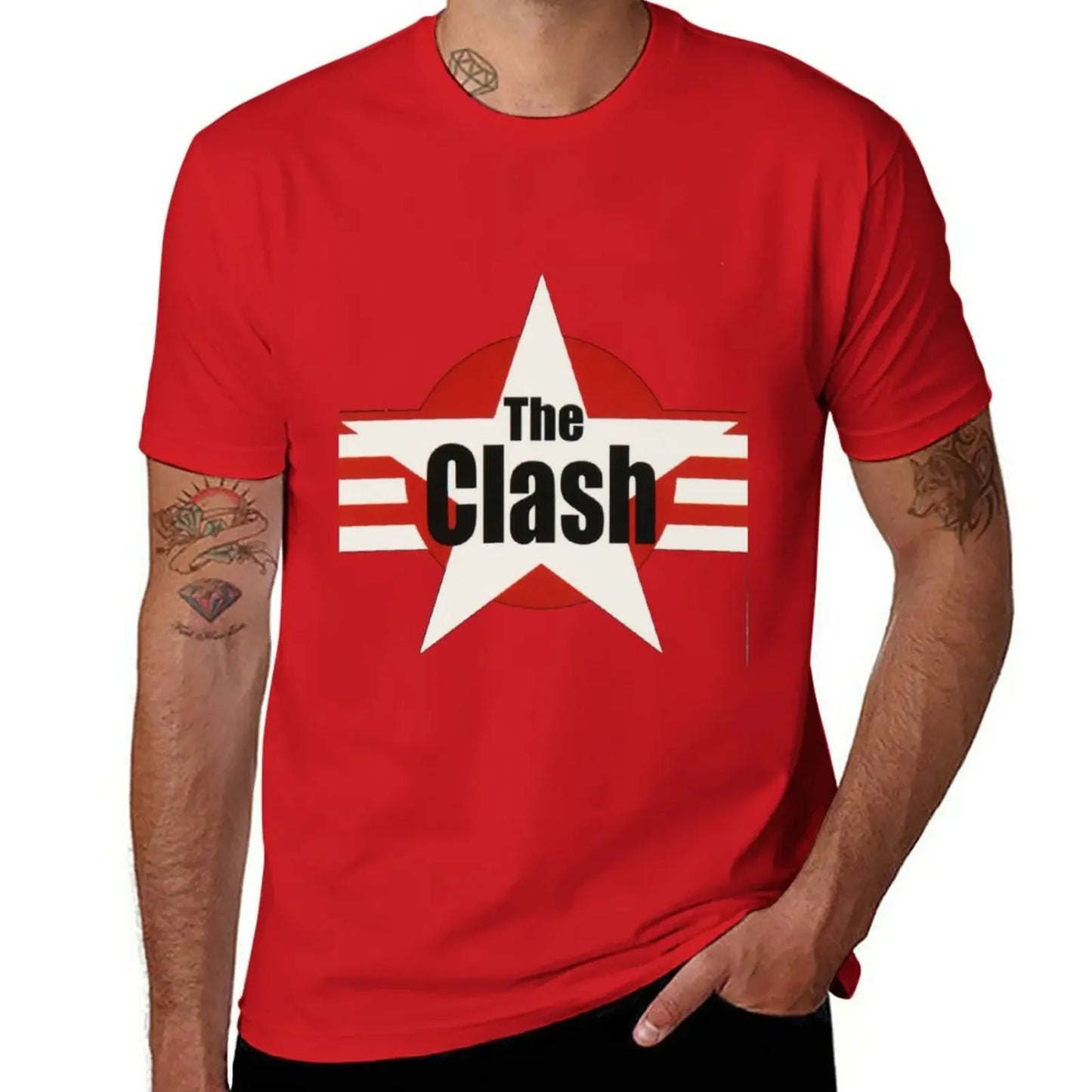 Nouveau T-shirt Clash T-shirts personnalisés Vêtements esthétiques à manches courtes T-shirts amusants T-shirt pour hommes