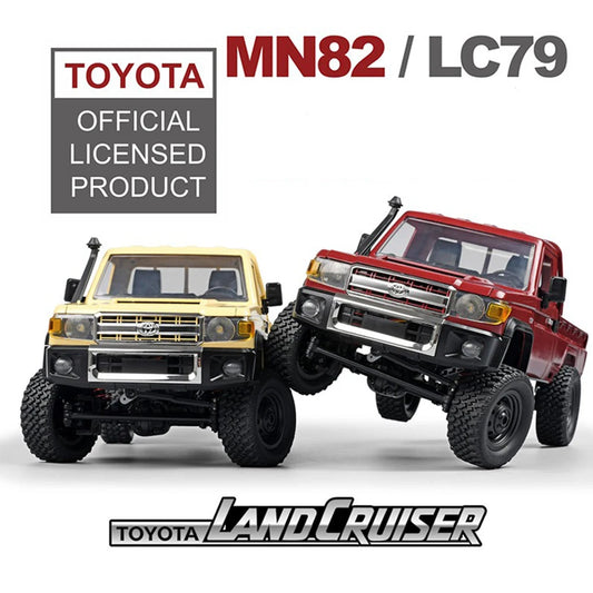 1:12 Rc Car Mn Modèle Mn82 Rétro Simulation Pleine Échelle Lc79 RTR 2.4g 4WD 280 Moteur Télécommande Pickup RC Camion Modèle De Voiture Jouets