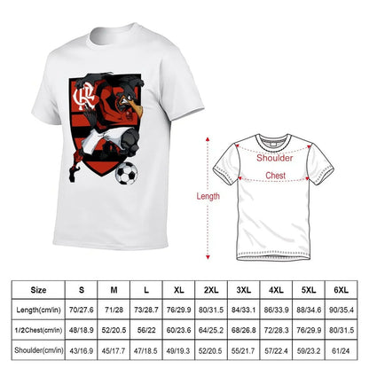 Mascote Flamengo Camiseta personalizada sublime sudor animal prinfor niños hombres ropa