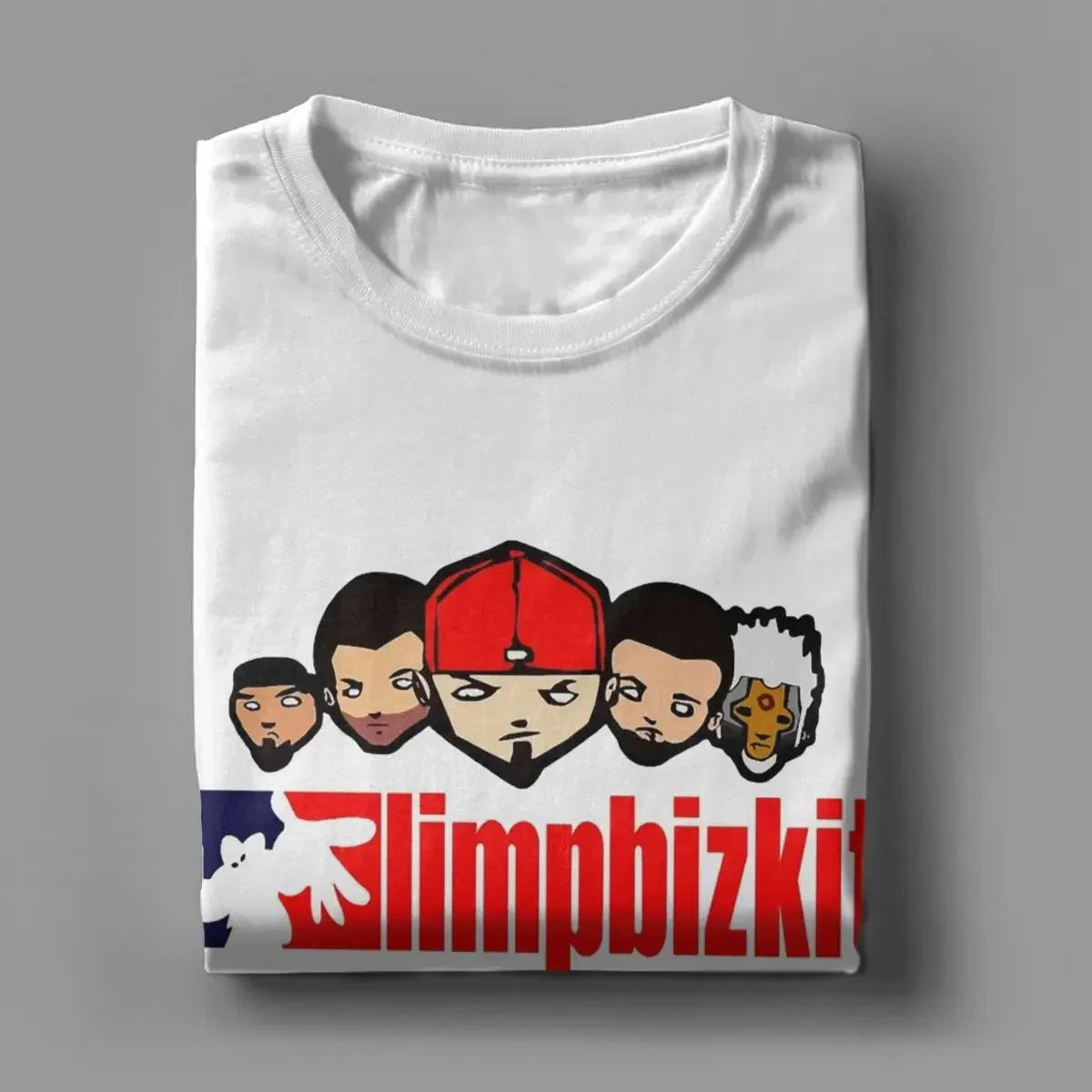 T-shirt Limp Bizkit pour homme, humoristique, en coton, col rond, manches courtes, vêtements pour adultes