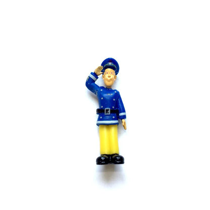 Lot de 12 figurines de pompiers en PVC, dessin animé Sam le pompier, jouets pour garçons et filles, cadeau d'anniversaire ou de Noël pour enfants