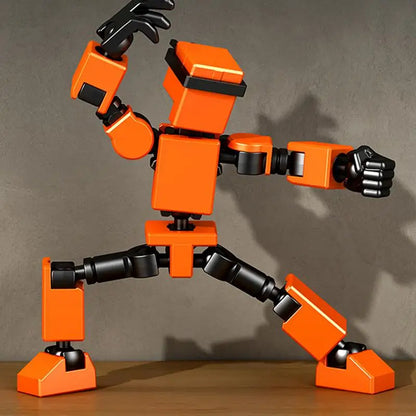 Robot creativo de múltiples articulaciones y movimiento de forma móvil 3.0, maniquí impreso en 3D, modelo de acción, muñeco de juguete, regalo de decoración navideña para niños