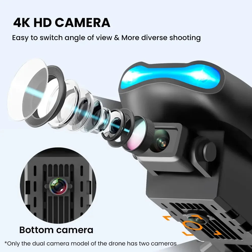 2024 NOUVEAU E99 K3 Pro HD 4k Drone Caméra Mode Maintien Élevé Pliable Mini RC WIFI Photographie Aérienne Quadcopter Jouets Hélicoptère