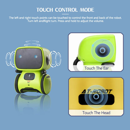 Robot inteligente con 5 estilos y colores, control por voz, robot interactivo, lindo juguete de baile, comando de voz, control táctil, juguetes para niños, regalo de cumpleaños