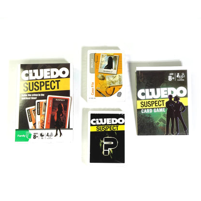 Jeu de cartes Cluedo Suspect Tout le plaisir de Cluedo Jeu de société familial Cluedo Suspect