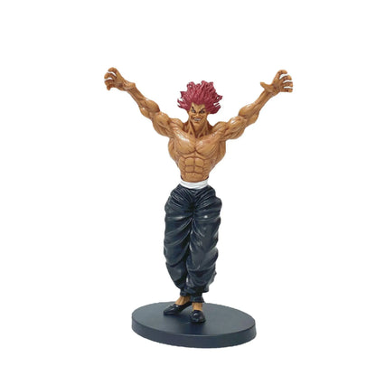 Baki the Grappler hanma baki Hanma Yujirō Hanayama Kaoru Jack Hanma Action Figure Model Collection Toys 22CM