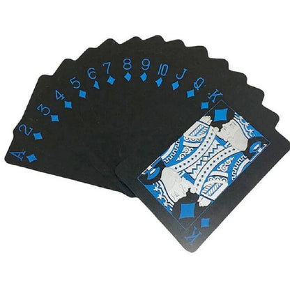 Cartes à jouer en plastique multicolores en gros résistant à l'usure et durable Pplastic PVC Wwaterproof Magic Poker Gift Collection