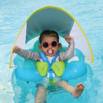 Anillo de natación para bebé, flotador inflable para bebé recién nacido, accesorios de piscina para niños, balsa inflable circular para bebé, juguete para niños