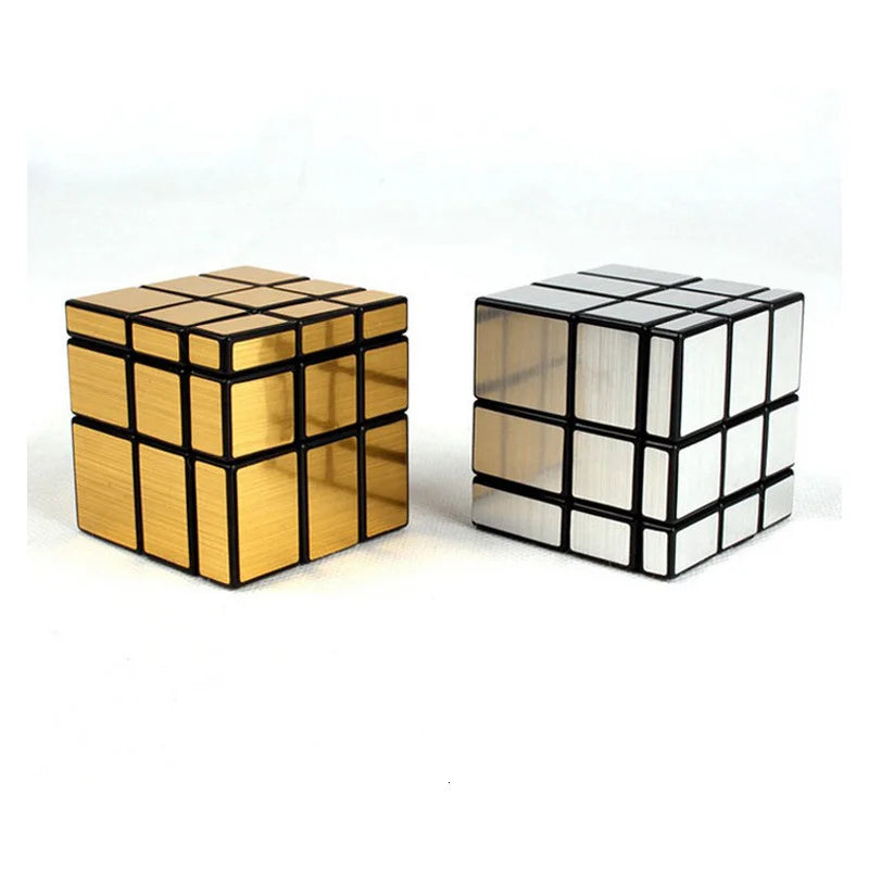 New Magic Mirror Cube 3x3x3 Gold Silver Professional Speed Cubes Puzzles Speedcube Educational Toys for Children Adults Gifts