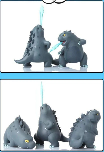 12 piezas/set Linda versión Gojira Godzilla 10 cm PVC Figura de acción Juguetes modelo coleccionables