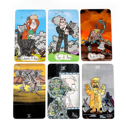 La baraja de cartas del Tarot Misterioso inspirada en Gravity Falls Baraja de 78 cartas Tarot para principiantes de Witchy