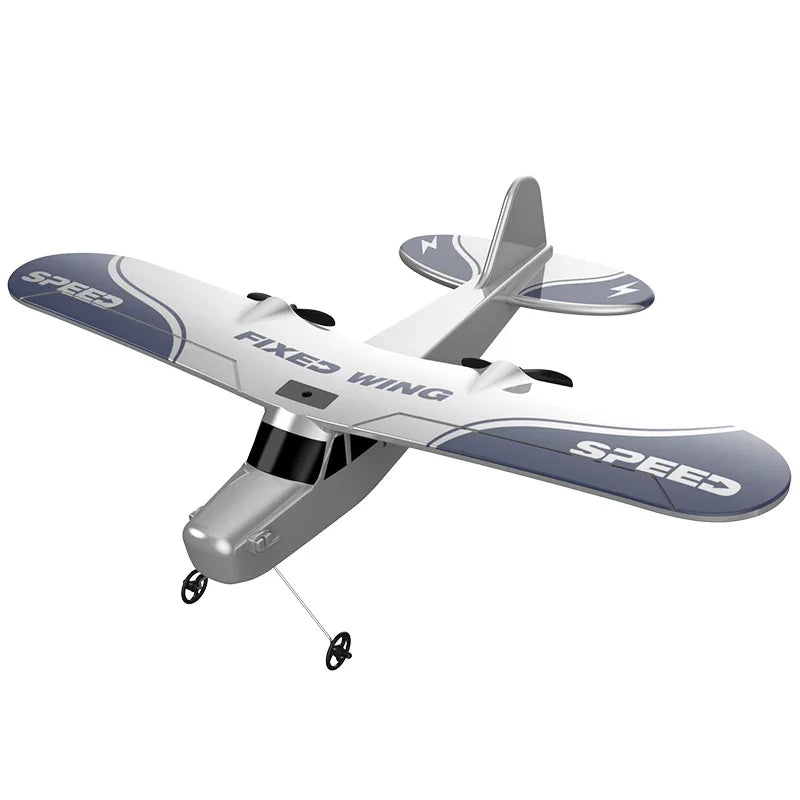 Planeur RC 2,4 G TY9 avec LED à lancer à la main, modèle d'avion télécommandé, drone électrique professionnel pour adultes, jouets pour garçons