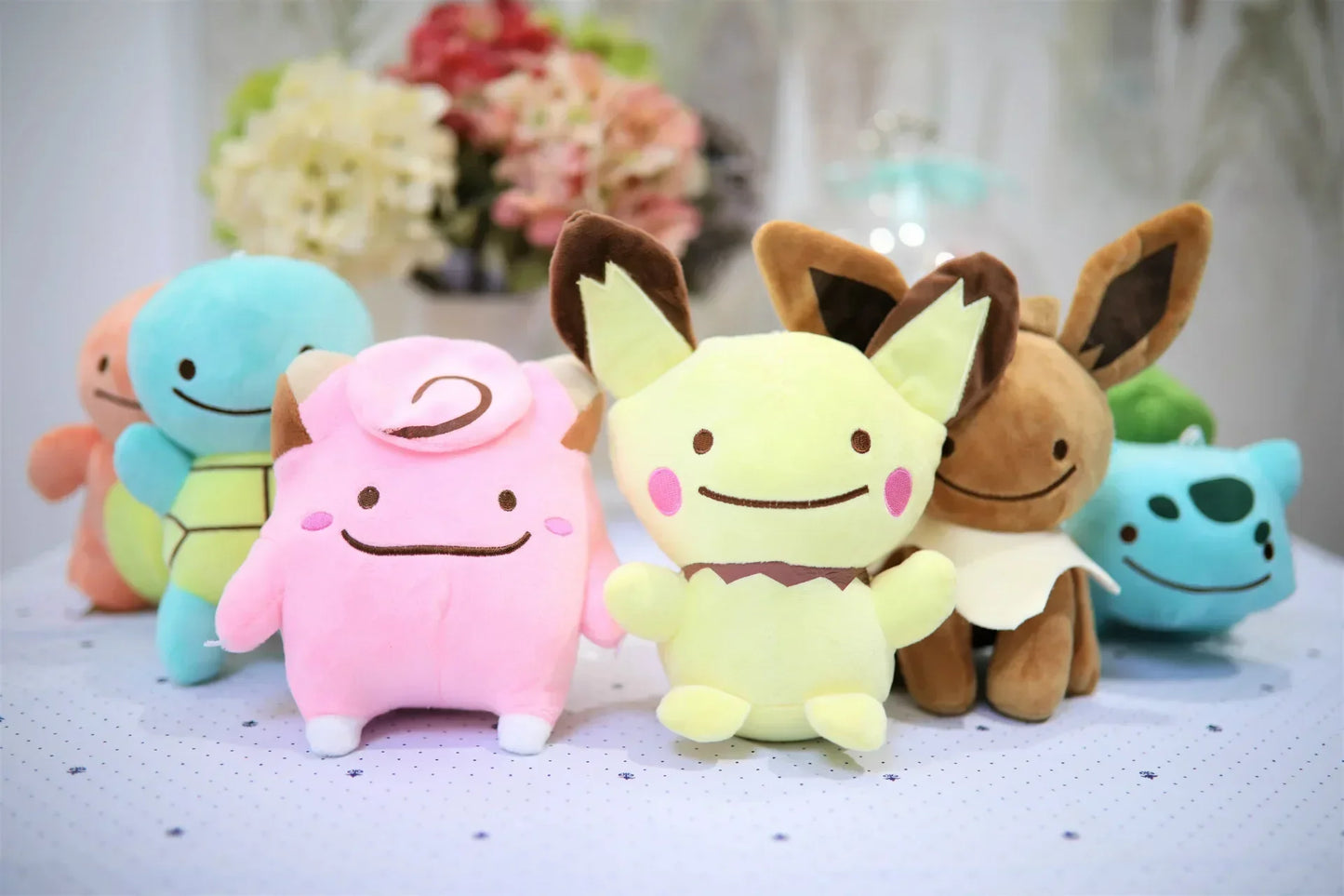 6pcs/lot  Charmander Bulbasaur Squirtle Plush 8" Stuffed Toys Doll Soft Toy for  Gifts