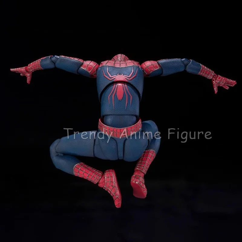 CT Spider-Man Action Figure SHF Tobey Maguire Figurine No Way Home Spiderman The Friendly Neighborhood Figure Movable Model Toys