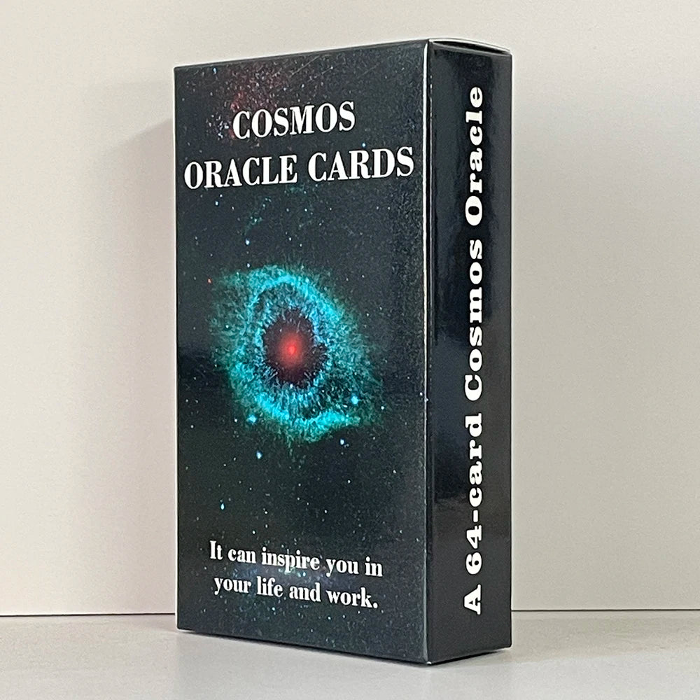 Cartes Oracle du cosmos occulte Mots-clés Prophète Prophétie Divination Jeu de tarot 64 cartes Signification en anglais Voyance