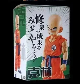 Figurine de collection en PVC Dragon Ball Krilin de 18 cm