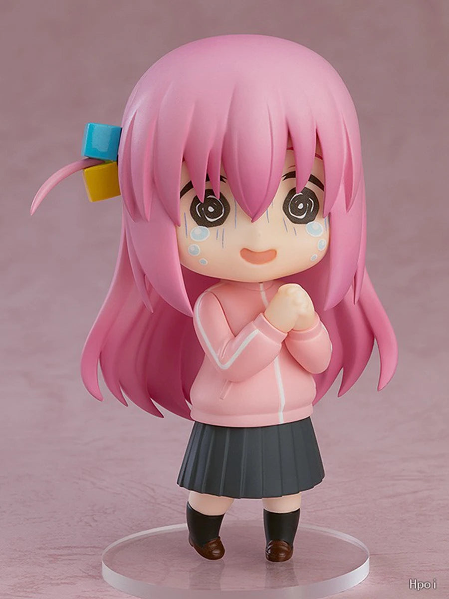 Figurine d'anime BOCCHI THE ROCK ! 10 cm #2069 Gotoh Hitori Figurine d'action Kawaii Guitariste Fille Figurine PVC Modèle de collection Jouets