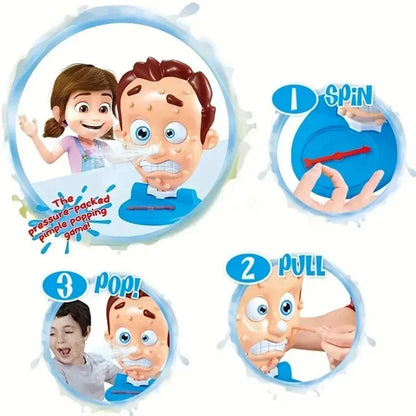 Jeu de société pour faire éclater les boutons - Jouet pour presser les boutons - Jouet explosif pour la famille - Pour enfants de 5 ans et plus - Jouets anti-stress