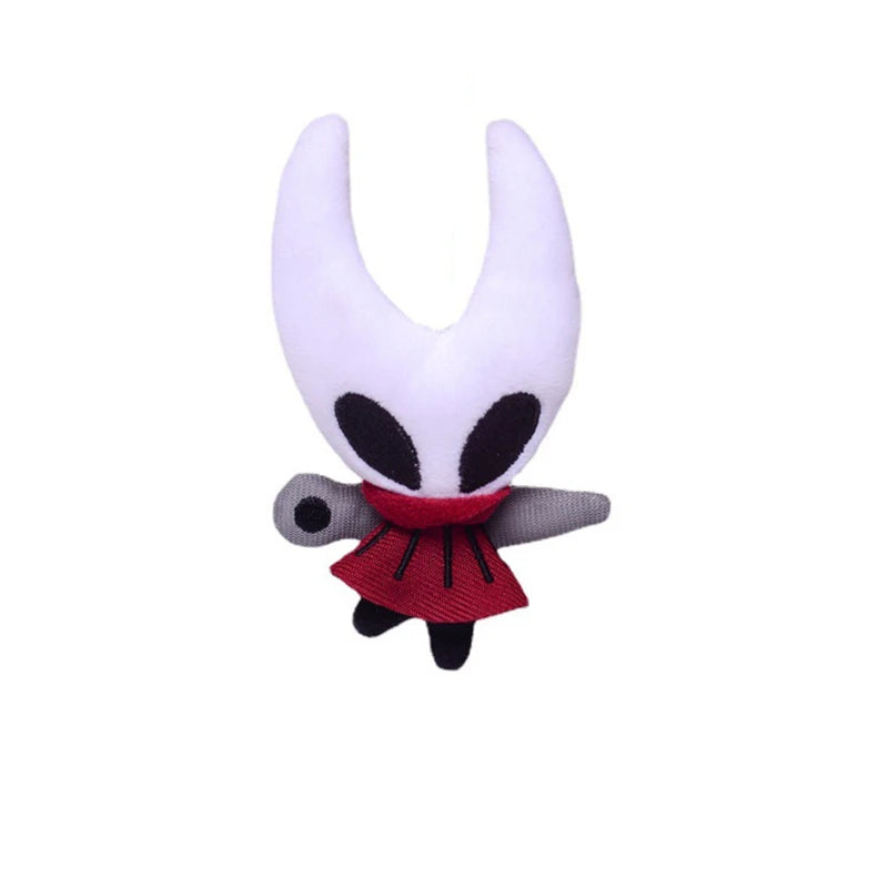 Muñeco de peluche de 9 cm con diseño de Hollow Knight para cosplay, regalo para niños, llavero, colgante, accesorios