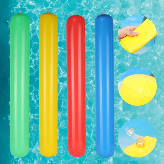 Jeux d'eau Jouets de fête Jouets d'eau Nouilles de piscine Bâtons gonflables pour piscine Nouilles de natation en PVC Flotteur pour adultes et enfants