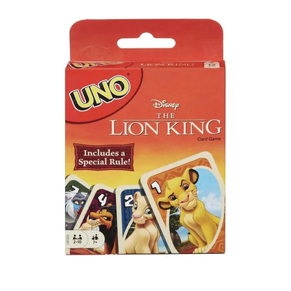 Jeux Mattel UNO Disney 100! Jeu de cartes multijoueur Jeu de cartes UNO Jeux de société en famille Jouets Jouets pour enfants Cartes à jouer