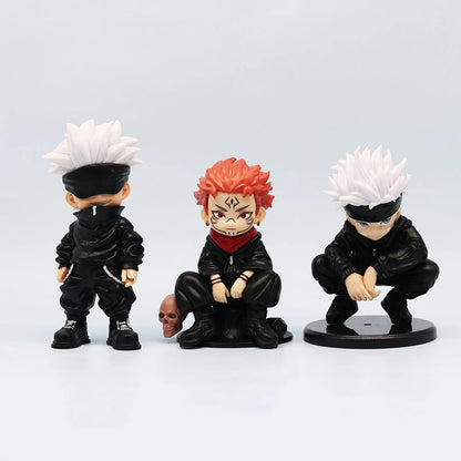 Figurine d'anime Jujutsu Kaisen 15 cm 2 Style Satoru Gojo Figurine d'action Seigneur de la malédiction Sukuna Figurine Collection Modèle Poupée Jouets