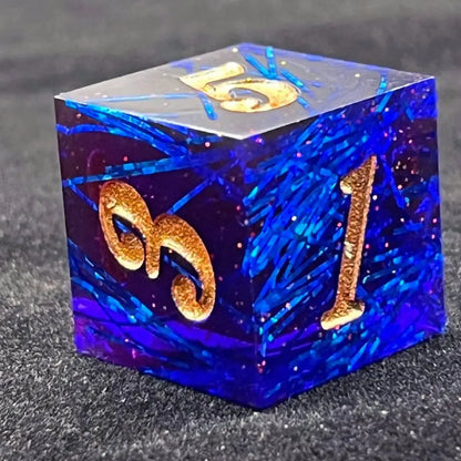 DND Dice set RPG Resin Dice for Dungeon and Dragons Game Dice Party dnd Dices Sharp Edge Dice Handmade Polyhedral Dice set 7PCS