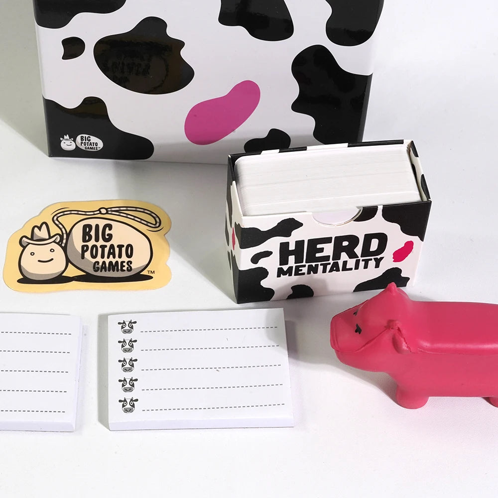 Herd Mentality Board Game The Udderly Hilarious Party Game Fun For The Whole Family