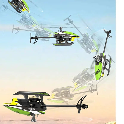 YXZNRC F120 2.4G 6CH 6 axes Gyro 3D6G moteur sans balai à entraînement direct Flybarless RC hélicoptère modèle compatible avec FUTABA S-FHSS