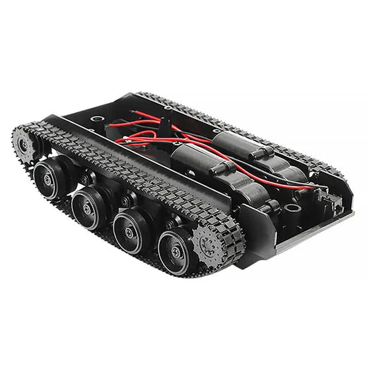 Kit de chasis de coche robot inteligente con tanque RC de 3 V a 7 V, oruga de goma para Arduino SCM 130, juguetes robot de bricolaje para niños