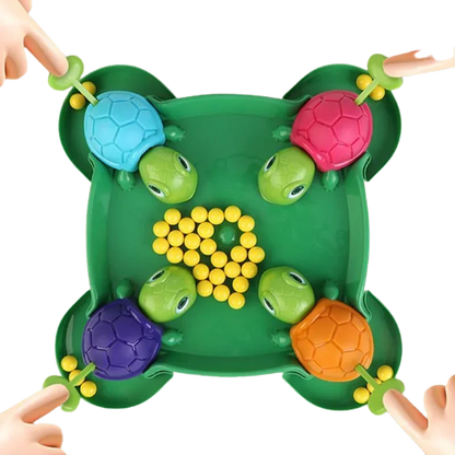 Interactive Eat Ball Frog Board Game Party Game Multiplayer Competitive Race Toy Play with Friends Educational Stickers Gifts