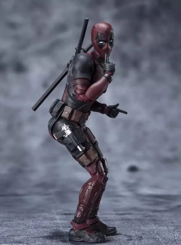 Figurine articulée mobile SHF X-MAN DeadPool de haute qualité