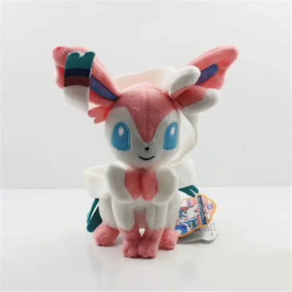 9pcs/set  Glaceon Sylveon Leafe Plush Toys Dolls Soft Stuffed Animals Anime Figure toys for Birthday Gift