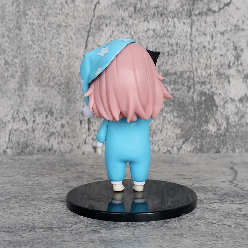 Figura de acción de anime de Anya Forger con Sleepcoat de 13 cm