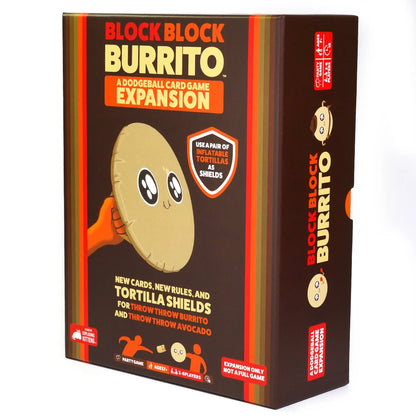 Exploding Kittens Block Block Burrito Board Game Throw Throw Burrito