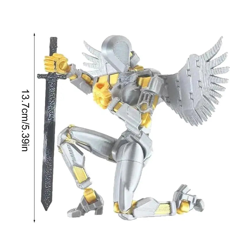 Figurines d'action Titan 13 Figurine Titan13 imprimée en 3D Figurine mobile multi-articulée Luckys 13 Figurine d'action Nova 13 Mannequins