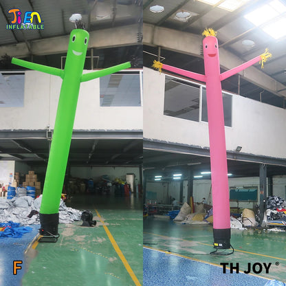 Fast air shipping,6m air dancer tube man,advertise outdoor one single leg dance dancing man,inflatable sky dancer