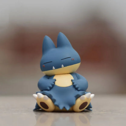 Figurine articulée Pokémon mignonne Psyduck Snorlax Gonbe Sleeping Ver. 6-7 cm