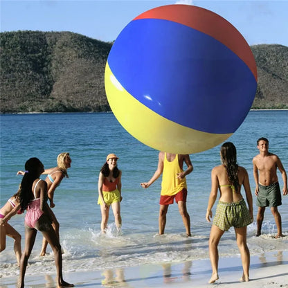 100/200 cm nouvelle piscine gonflable géante plage épaissie PVC ballon de sport jeux d'eau en plein air fête enfants jouet ballon cadeaux