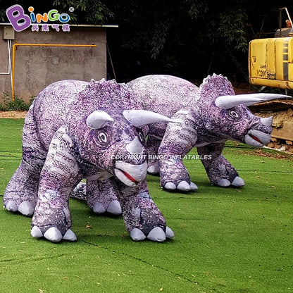 Jurassic Theme Giant Inflatable Dinosaur Balloon Replica 3m Length For Children Park Yard Event Decoration Toys