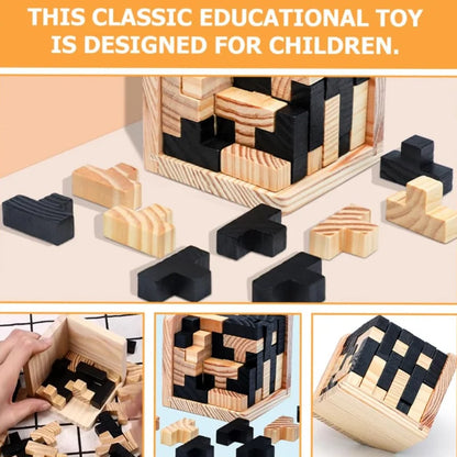 New Children's Magic Luban Lock 54T Classical Kongming Building Blocks Adult Decompression Assembly Puzzle Board Game