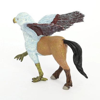 Jouet modèle solide d'animal mythologique simulé, bête mythique occidentale, corne d'aigle, aigle volant, ornement cadeau pour enfants