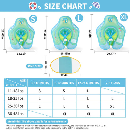 Anillo de natación para bebé, flotador inflable para bebé recién nacido, accesorios de piscina para niños, balsa inflable circular para bebé, juguete para niños