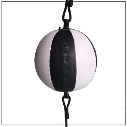 Quality PU Leather Punching Ball  Boxing Bag Inflatable Reflex Speed Balls Fitness Training Double End Boxing Speed Ball vent