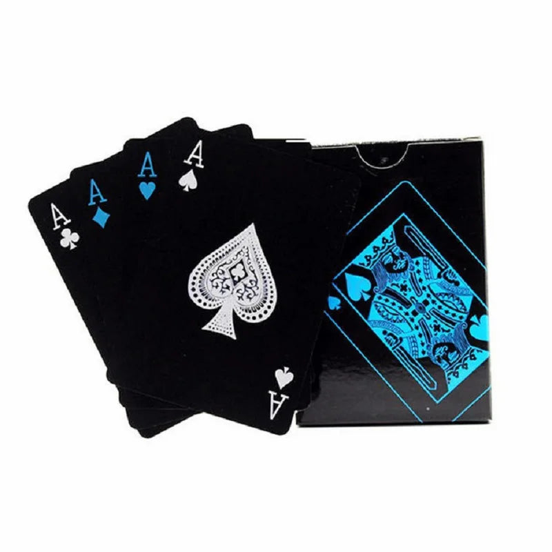 Cartes à jouer en plastique multicolores en gros résistant à l'usure et durable Pplastic PVC Wwaterproof Magic Poker Gift Collection