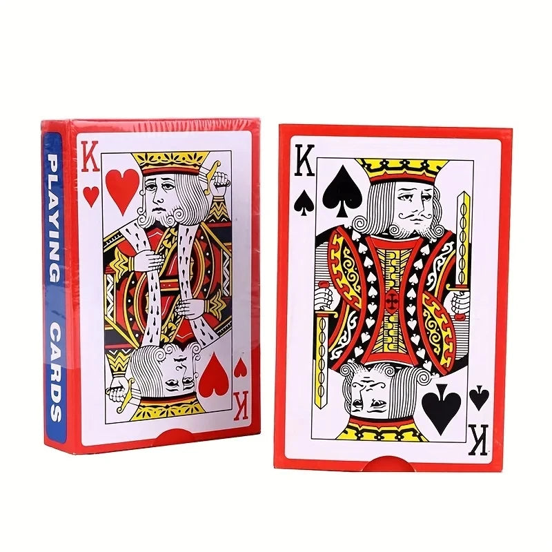 Cartes à jouer, index standard de taille de poker, cartes pour blackjack, euchre, carte canasta